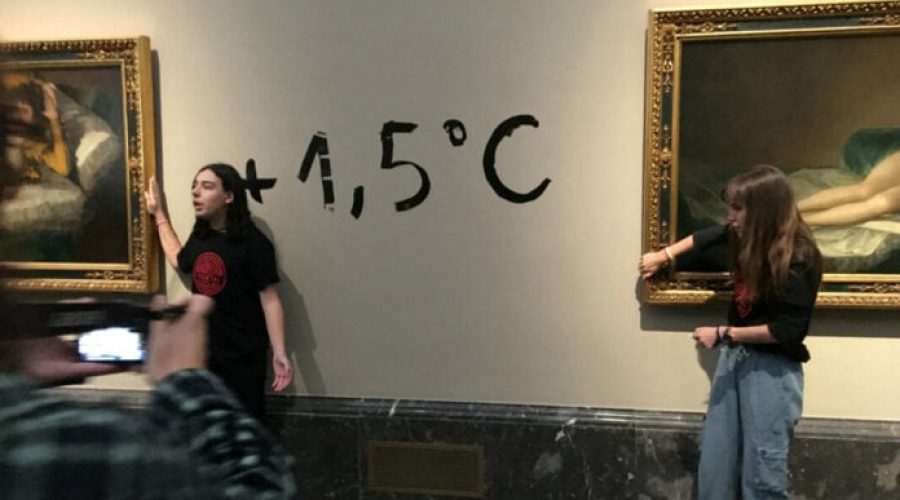 Ισπανία – Μουσείο Prado: Οι ακτιβιστές για το κλίμα «χτύπησαν» σήμερα τον Γκόγια